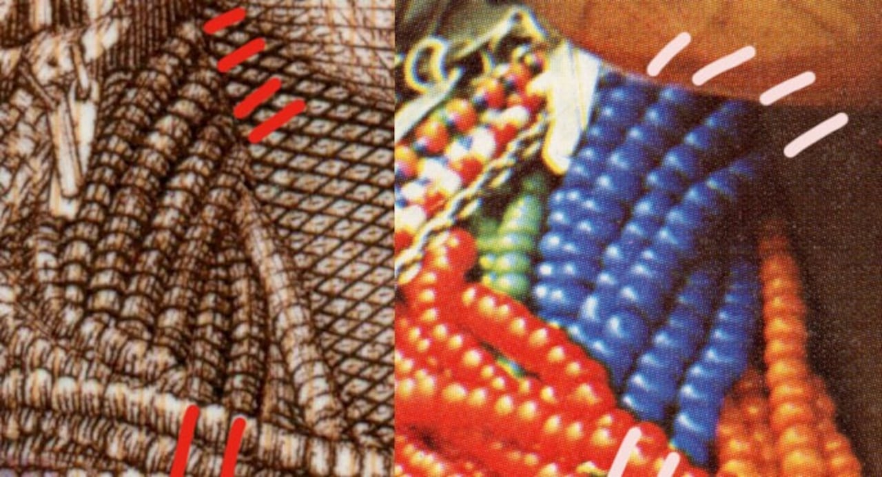 Gildardo Adolfo Tovar comparó la foto original de Mauricio Pardo, tomada en 1986, y la comparó con el billete expedido en 1992 por el Banco de la República