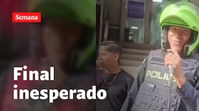Policía le sacó una sonrisa a todo Pereira: se hizo viral en redes sociales