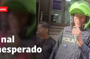 Policía le sacó una sonrisa a todo Pereira: se hizo viral en redes sociales