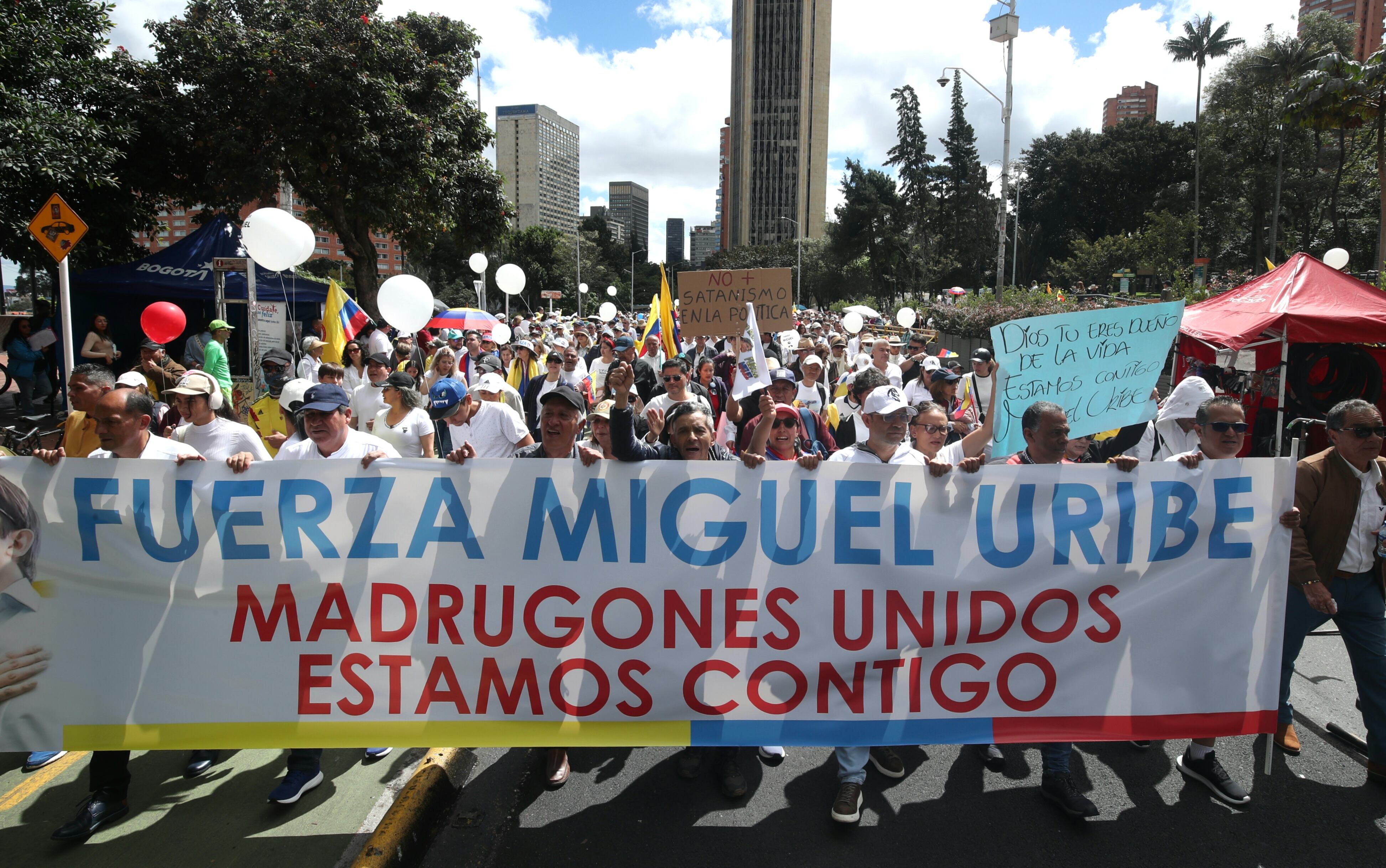 Marcha del silencio en Bogotá