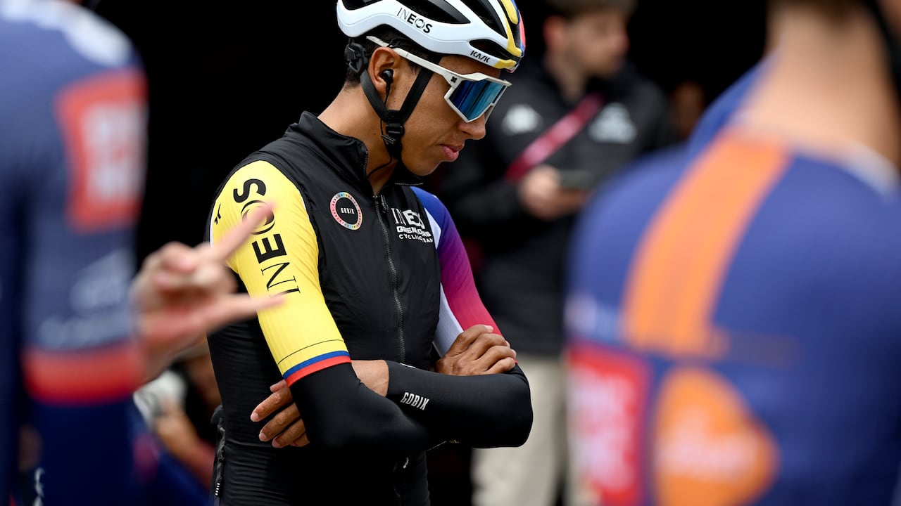 Egan Bernal, ciclista colombiano del Ineos Grenadiers.