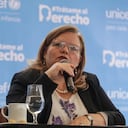 Astrid Cáceres, directora del Instituto Colombiano de Bienestar Familiar (ICBF).