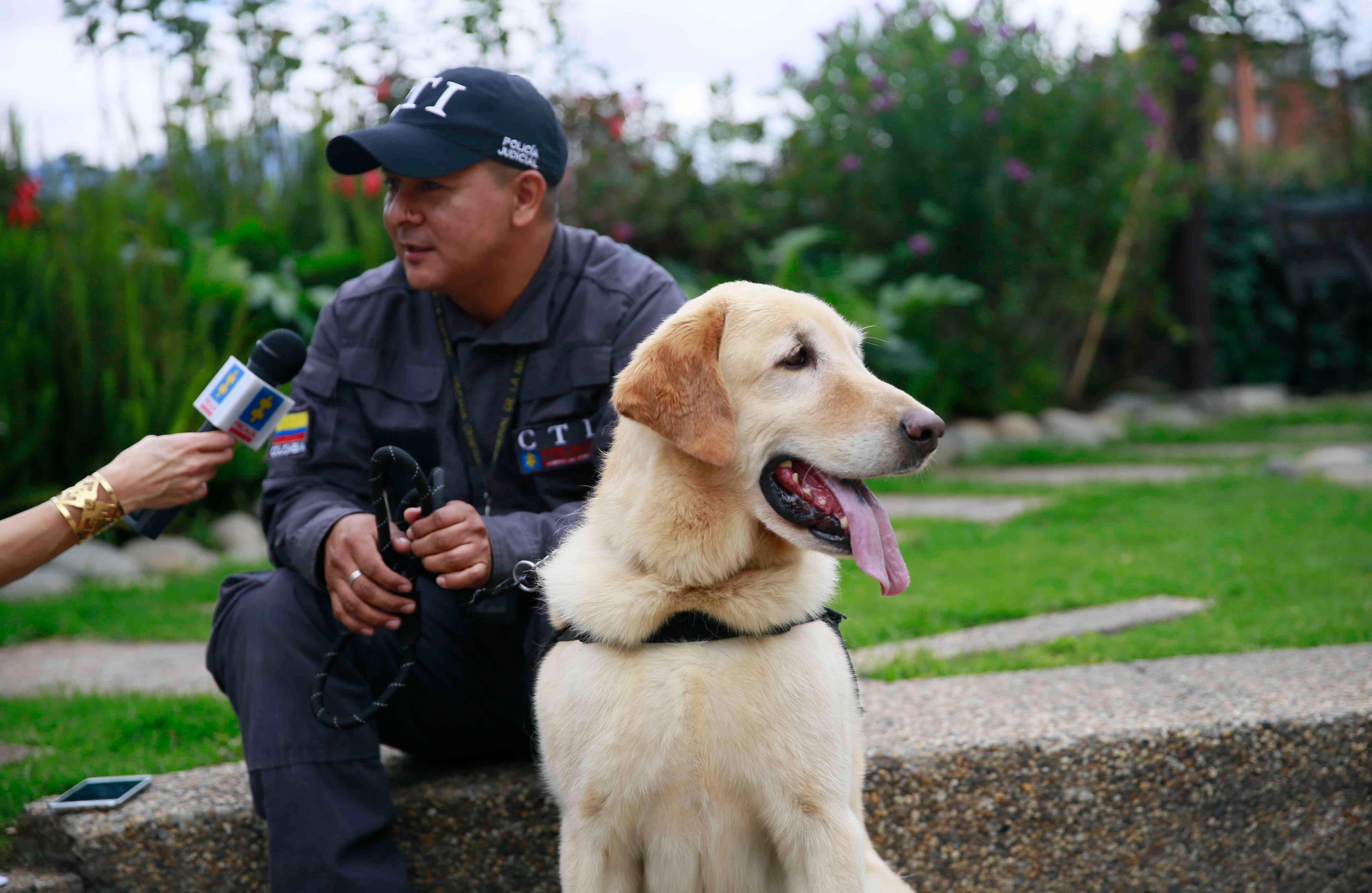 Max fue el rescatista de los cuerpos de los ecuatorianos.  Cortesía: Fiscalía