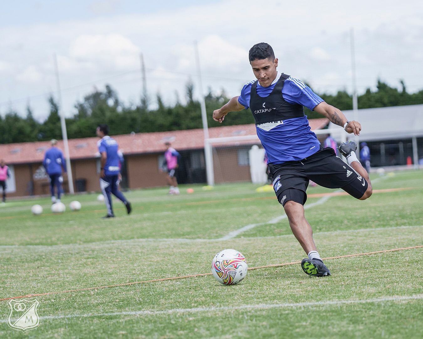 Daniel Cataño es uno de los referentes del mediocampo de Millonarios.