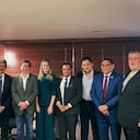 Ministro del Interior Juan Fernando Cristo se reunió con bancada de Cambio Radical.