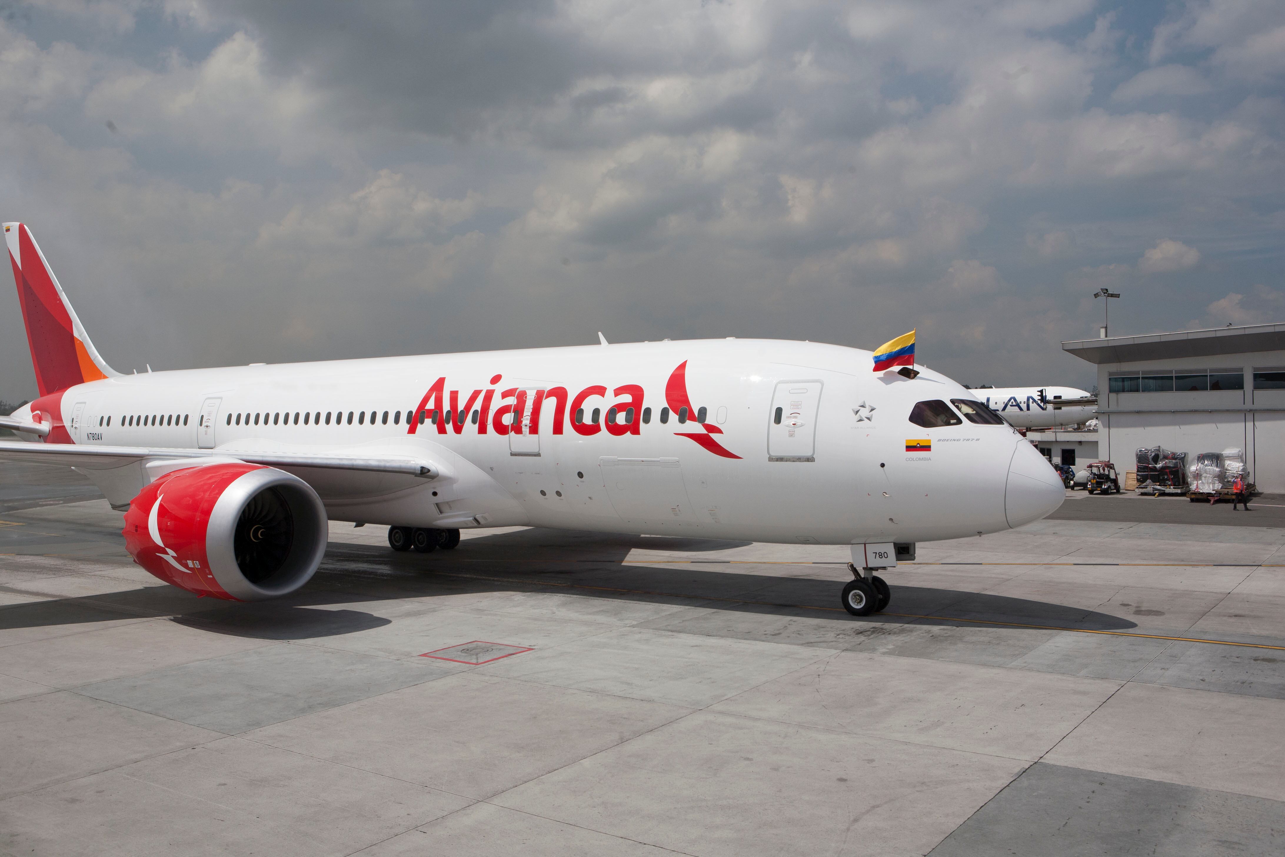 Avión de Avianca
