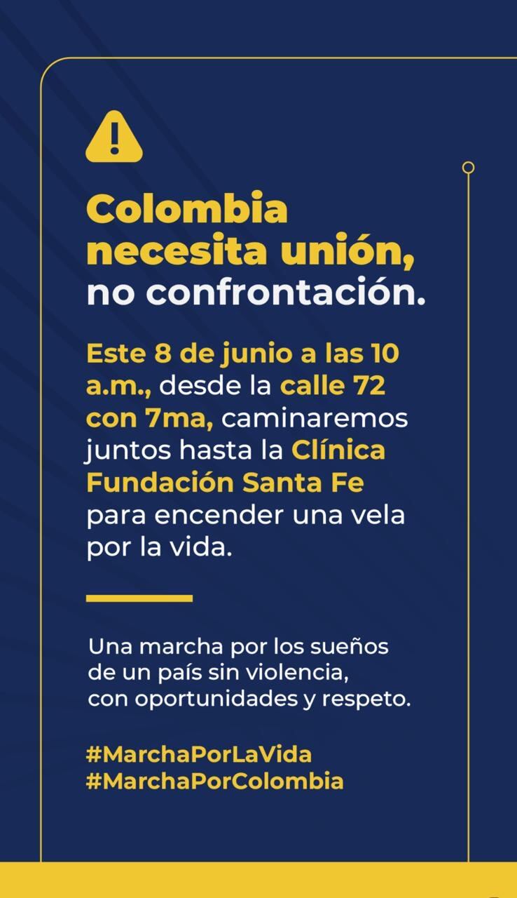 Marchas en rechazo a la violencia