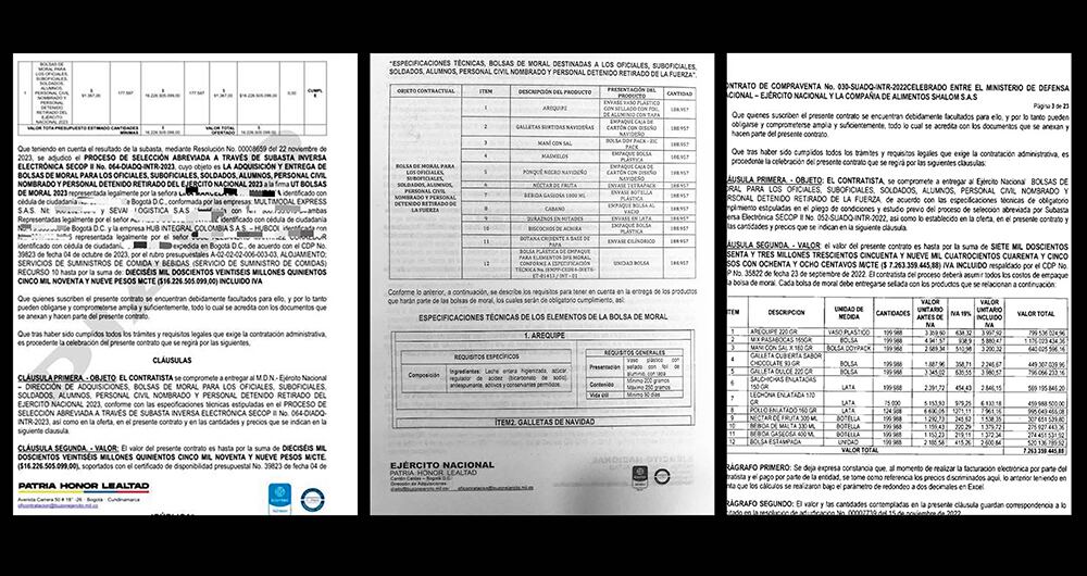 El proceso de 2022 se realizó sin contratiempos y las bolsas de moral llegaron a los soldados por un precio promedio de 48.895 pesos cada una.