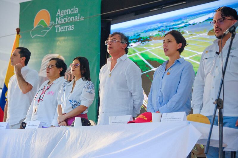 Presidente Gustavo Petro en La Gloria, Cesar