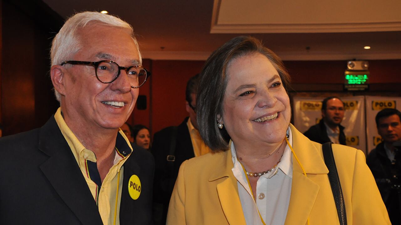 Jorge Enrique Robledo y Clara López, del Polo Democrático.