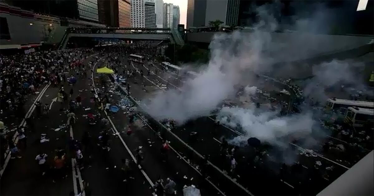 Las protestas en Hong Kong son las más grandes desde que la ciudad dejó de ser colonia británica. 