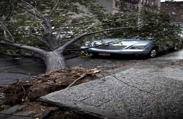 Nueva York fue uno de los lugares golpeados con más fuerza por el huracán 'Sandy'.