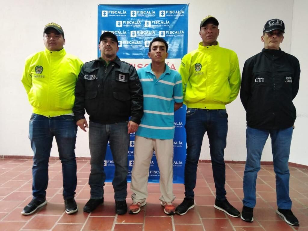 Gustavo Adolfo Agamez Lara, presunto responsable del homicidio del menor de edad en un articulado de TransMilenio