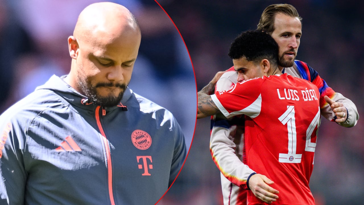 Vincent Kompany puso un equipo alternativo en la fecha 32 de la Bundesliga.