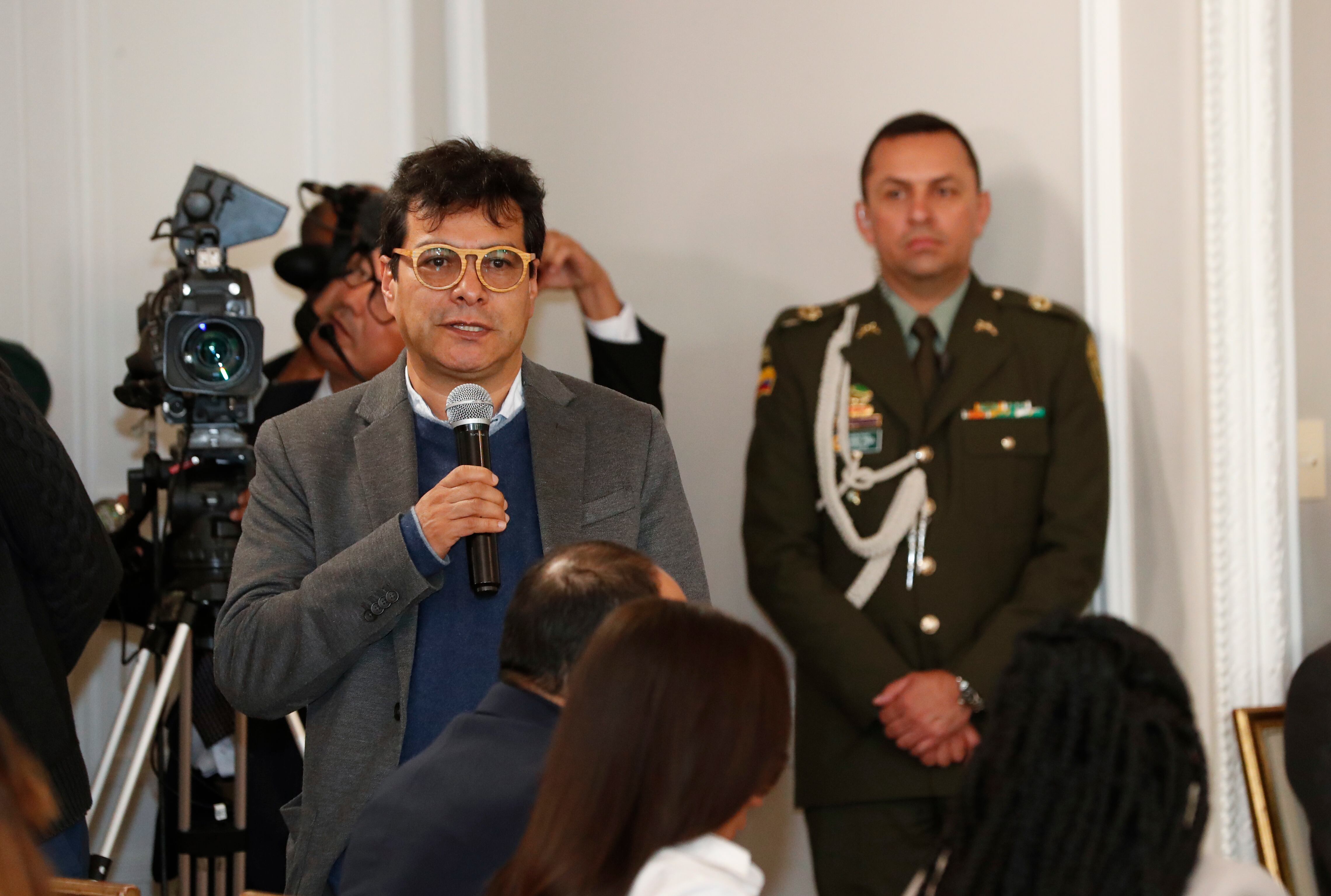 Alto Comisionado para la Paz Danilo Rueda
En la Casa de Nariño, el presidente dio un balance al país sobre los primeros 100 días de su gobierno
Bogota nov 15 del 2022
Foto Guillermo Torres Reina / Semana