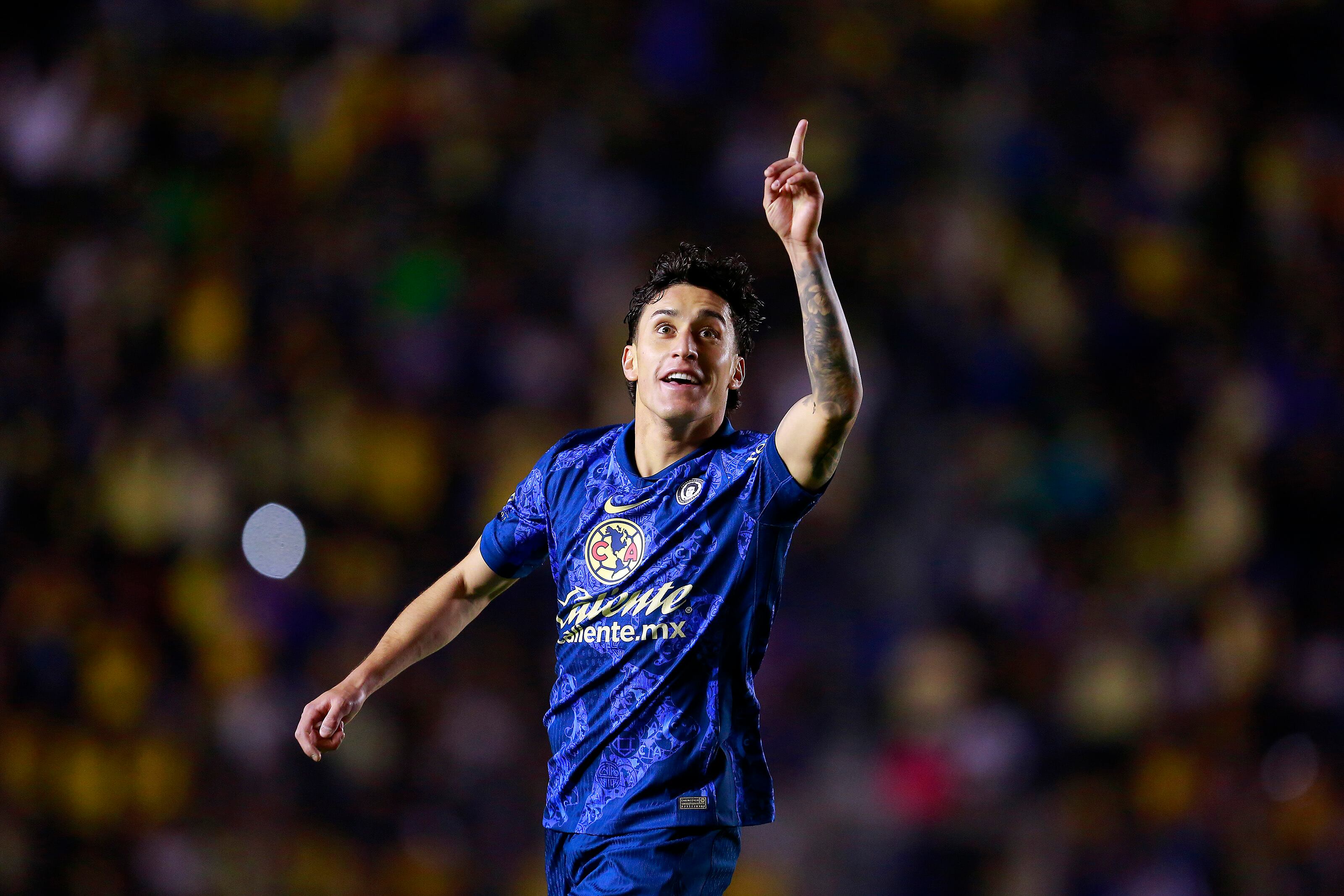 Alejandro Zendejas abrió el marcador para América ante su público.