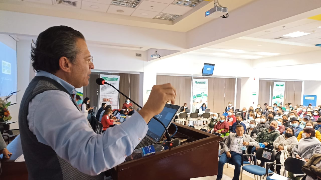 Agente Especial designado por la Superintendencia Nacional de Salud, Juan Manuel Quiñones.