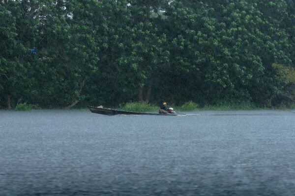 Puerto Nariño está ubicado a orillas del río Amazonas. 