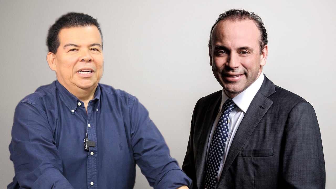 Roberto Ortiz y Alejandro Eder.