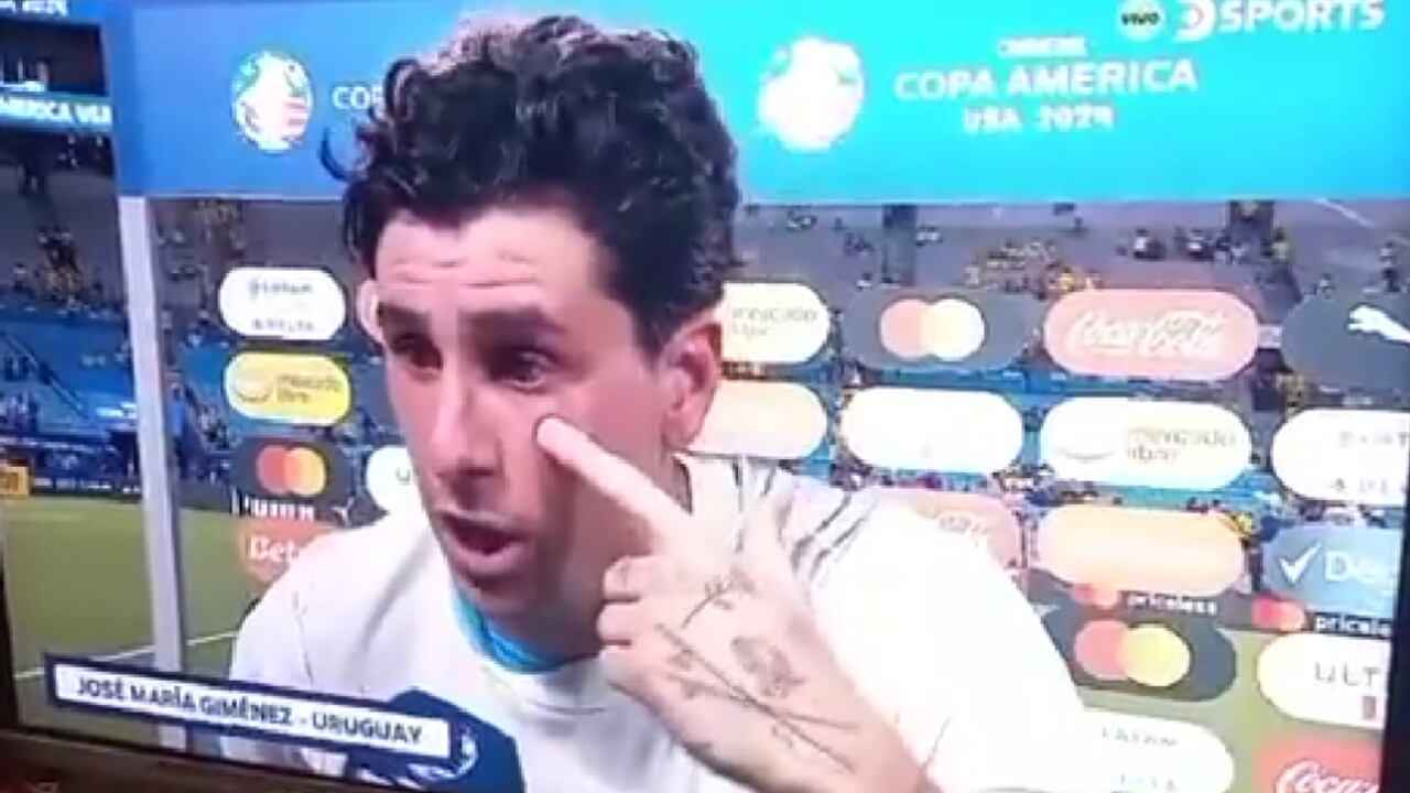 José María Jiménez, jugador de la Selección de Uruguay