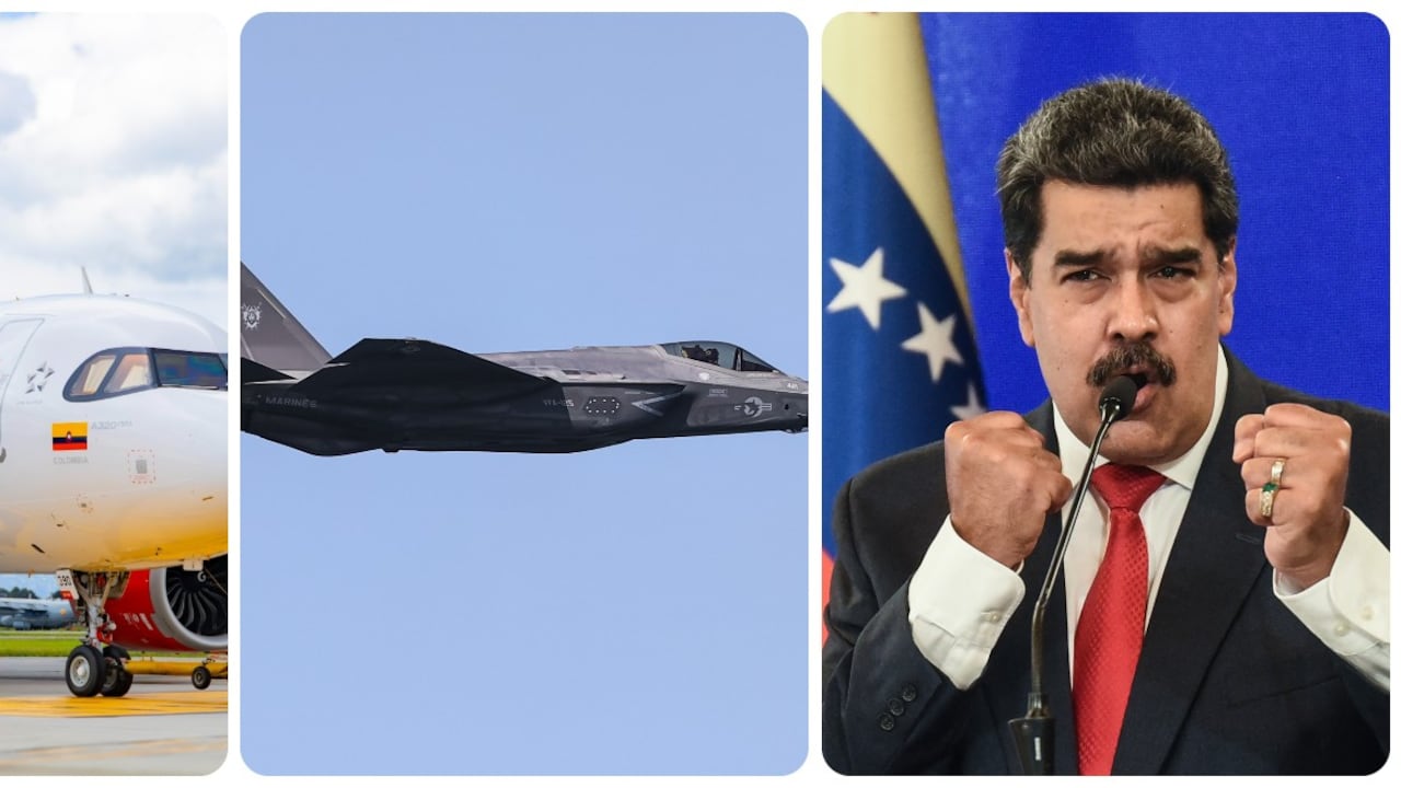 Avianca, Cazas de EE. UU. y Nicolás Maduro