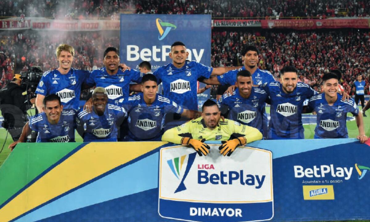 Millonarios. Liga BetPlay. Foto: Dimayor