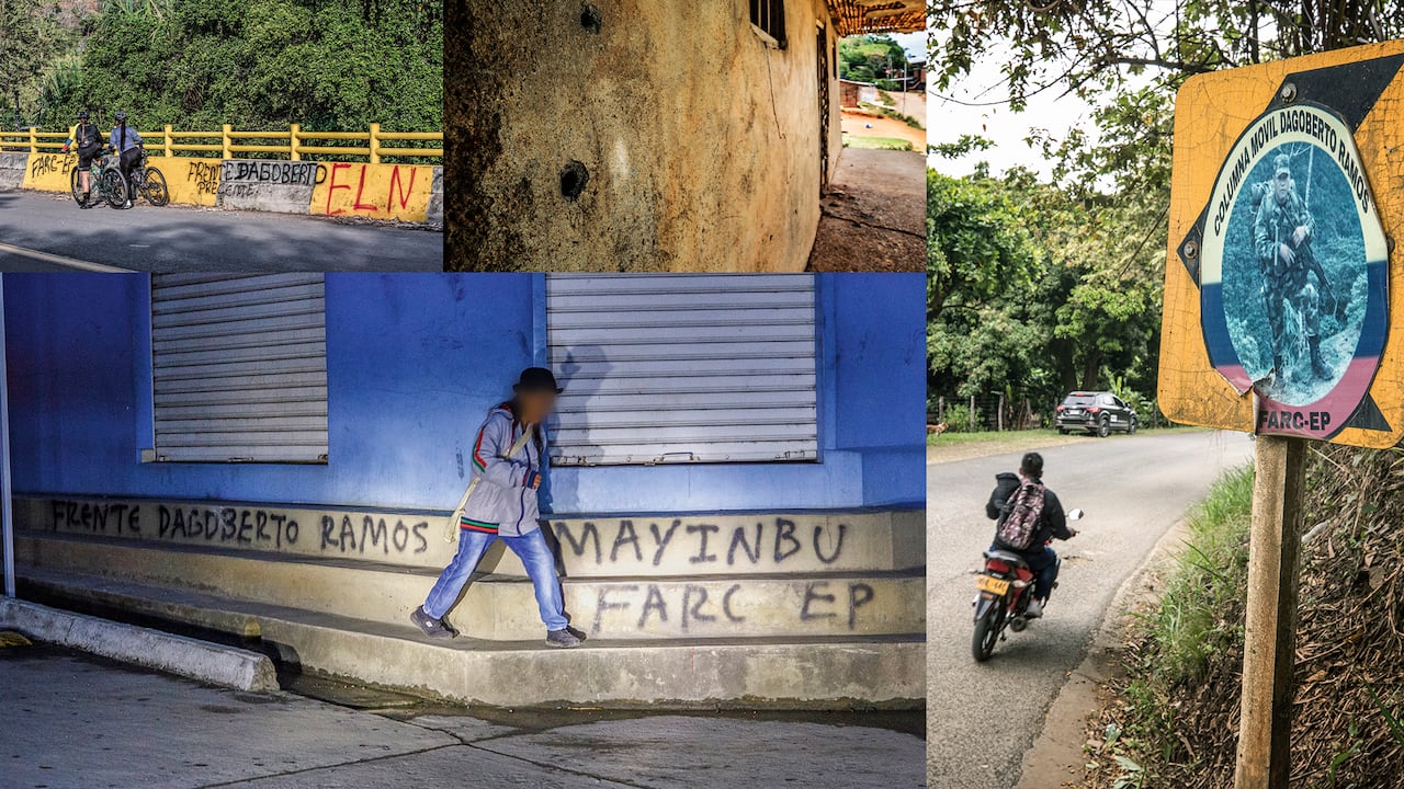 El departamento está preso de la ola violenta impuesta por las disidencias, que se pasean campantes por muchos municipios. En algunos lugares se debe portar carnet de circulación para evitar la muerte.