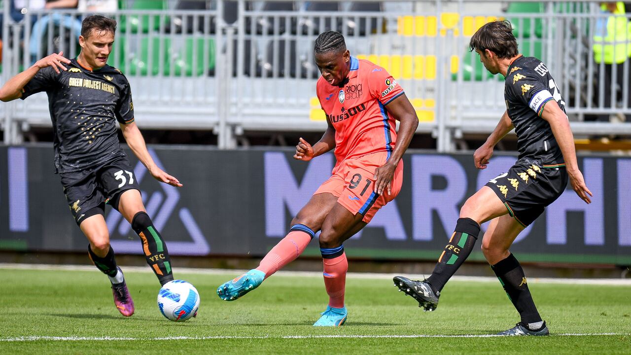 El colombiano llegó a su noveno tanto en la temporada con Atalanta.