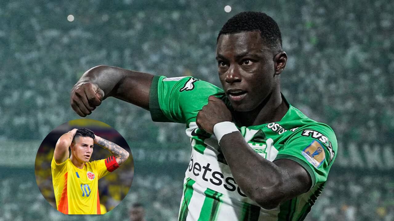 Marino Hinestroza y James Rodríguez compartirán en Selección Colombia