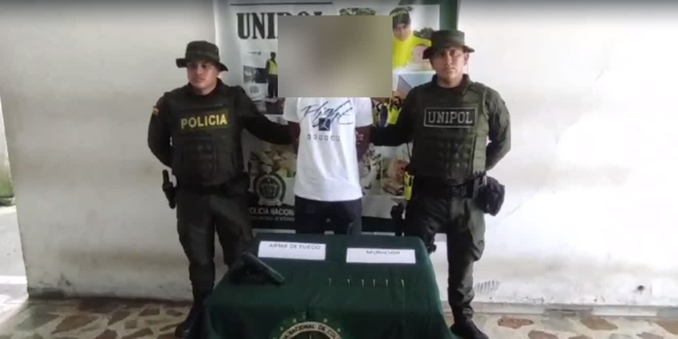 Capturan a alias ‘Pollito’, presunto integrante del grupo delincuencial Los Espartanos de Buenaventura.