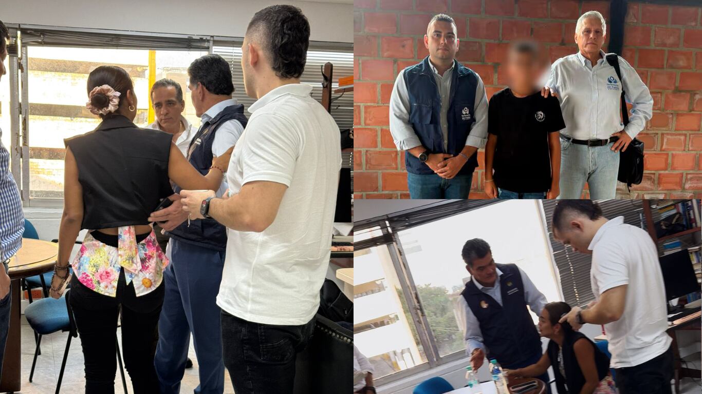 Acompañamiento a la familia de Lyan Hortúa.