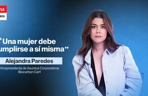 "Quiero generar conciencia y acciones transformadoras en las personas para el cuidado del Planeta", Alejandra Paredes.