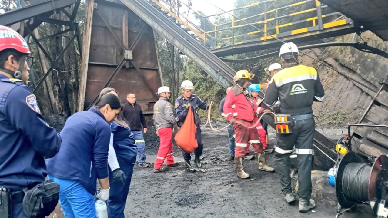 Inicialmente el gobernador de Cundinamarca, Jorge Emilio Rey, dijo que 14 trabajadores estaban bajo la mina.