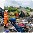 El accidente de un bus en el estado brasileño de Minas Gerais deja, por lo menos, 22 personas muertas.
