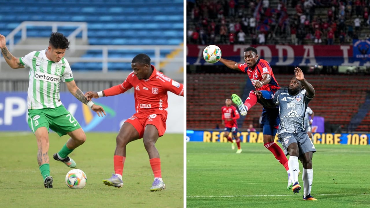 América vence a Nacional y Medellín le gana a Junior.