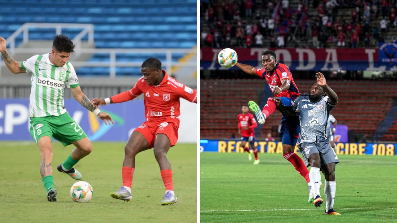 América vence a Nacional y Medellín le gana a Junior.