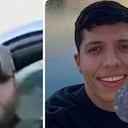 El agente de ICE involucrado en el hecho y el colombiano Joan Sebastián Durán Guerrero.