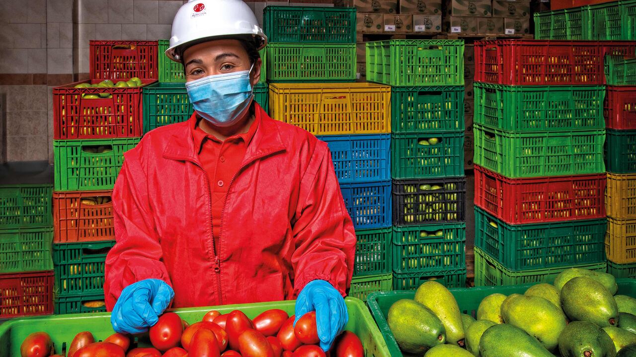 Banco de Alimentos de Bogotá.
Foto Mauricio Mendoza
