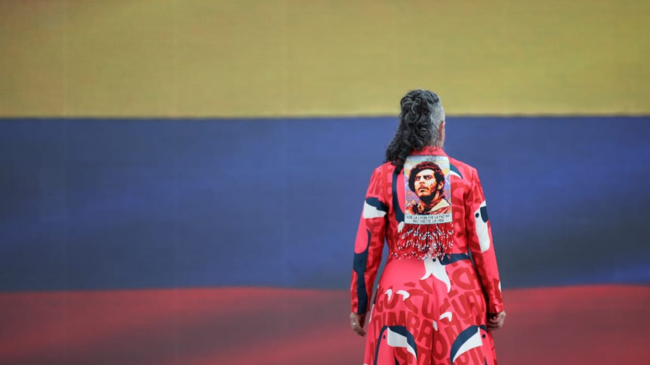 María José Pizarro en la Posesión de Gustavo Petro