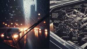 Las partes de un motor de un carro que no se pueden mojar