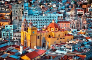 Panorámica de Guanajuato, en México. Foto: Secretaría de Turismo del Estado de Guanajuato.