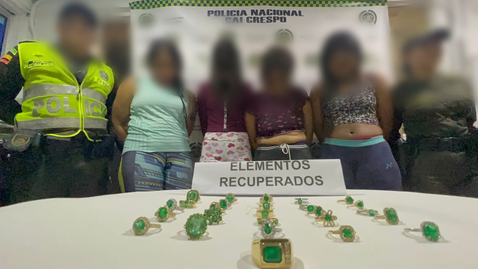 Capturadas por hurto en Cartagena