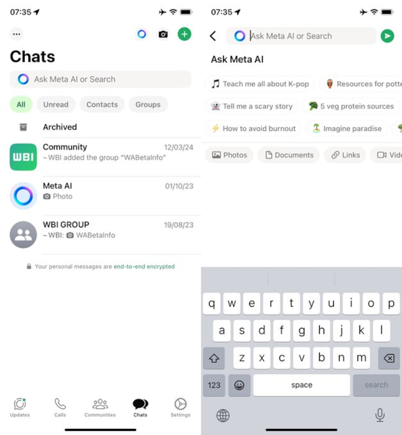 WABetainfo revela que un chatbot con IA llegará a WhatsApp