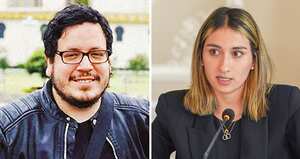 Andrés Parra era la pareja de Laura Sarabia y vivían juntos. Él presentó la denuncia por el robo, pero terminó en la misma lista de sospechosos y hubo actos investigativos en su contra.