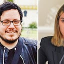 Andrés Parra era la pareja de Laura Sarabia y vivían juntos. Él presentó la denuncia por el robo, pero terminó en la misma lista de sospechosos y hubo actos investigativos en su contra.