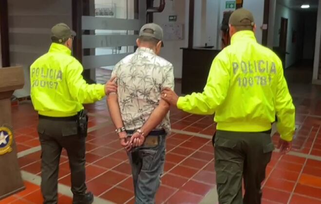 Este hombre de 59 años fue capturado en flagrancia.