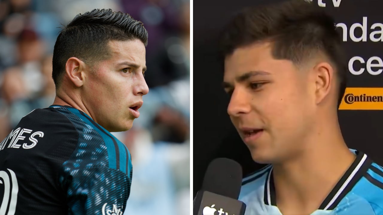 Compañero de James Rodríguez, en Minnesota United, se refirió a la relación que tiene el colombiano con el camerino del club antes de su salida.