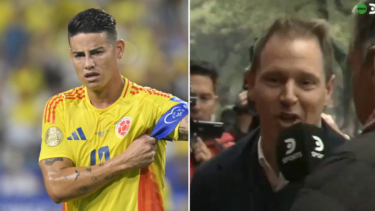 Presidente de River, Jorge Brito, descartó negociaciones con James Rodríguez