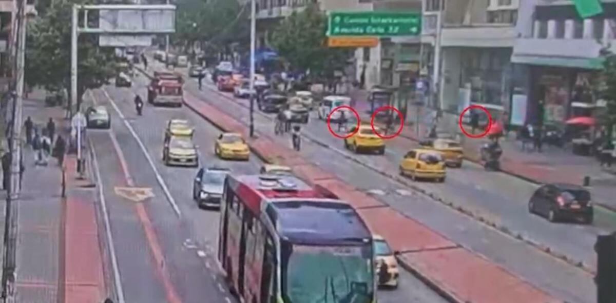 Robo frustrado en KFC