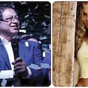 Gustavo Petro y Aura Cristina Geithner